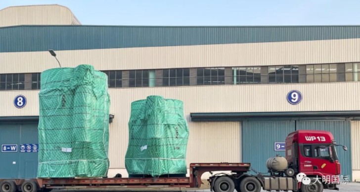 新征程、新起點(diǎn)！大明重工制造壓力容器順利出口日本