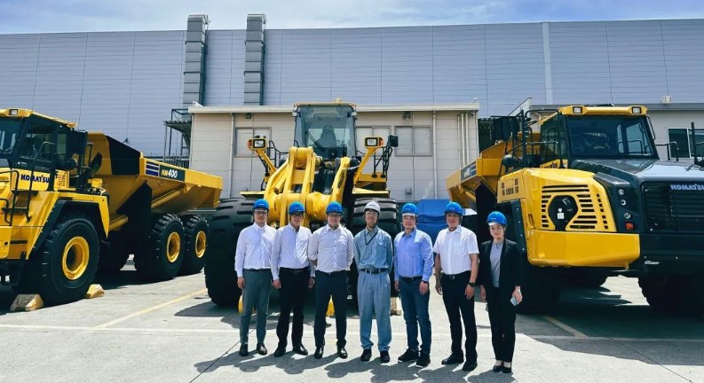 大明國際拜訪小松制作所(KOMATSU)