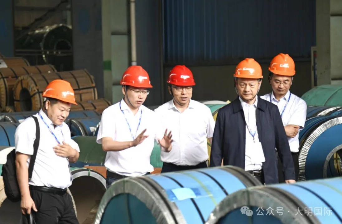 洛陽雙瑞來訪大明并簽署鈦材合作協(xié)議