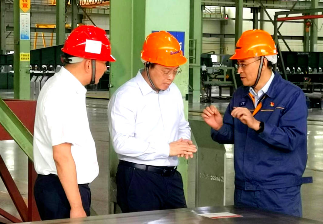 山西省委常委、太原市委書(shū)記韋韜蒞臨大明太原加工中心開(kāi)展入企服務(wù)
