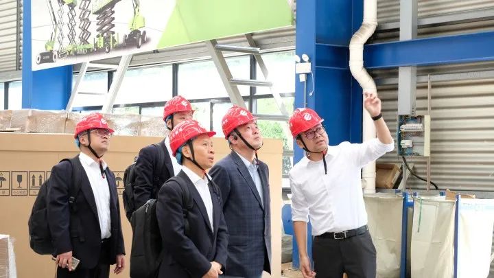 大明國際拜訪法蘭泰克、世倉智能