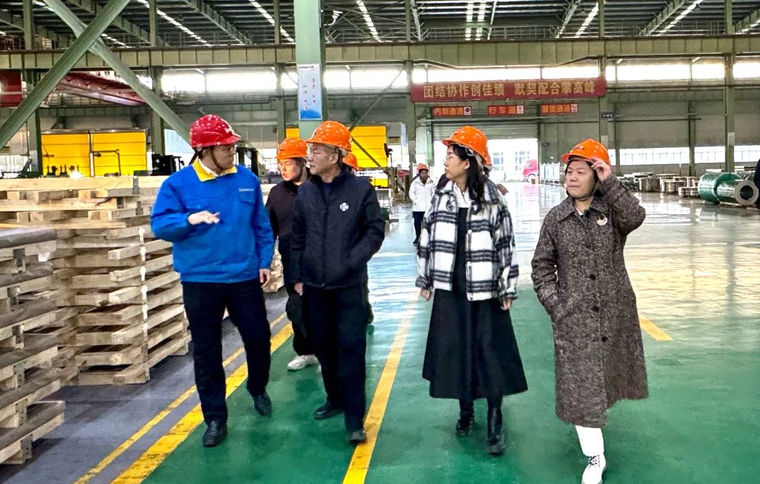 山西省工信廳領導一行調研太原大明