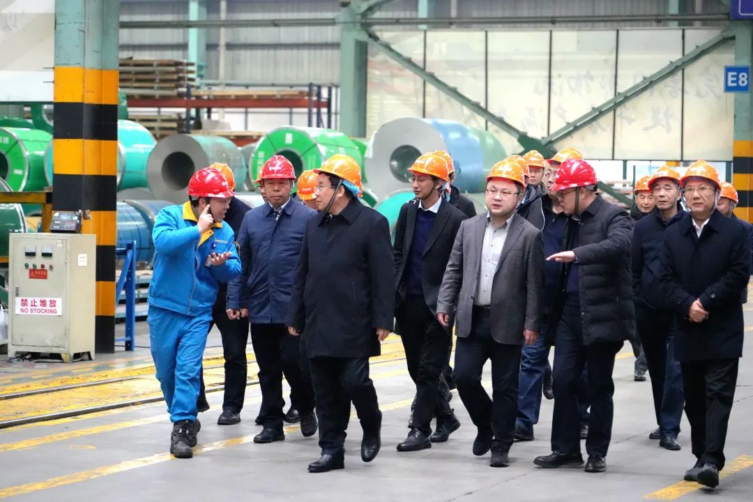 陜西省政協副主席楊冠軍率調研組一行來訪大明